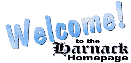 Welcome! To the Harnack Homepage